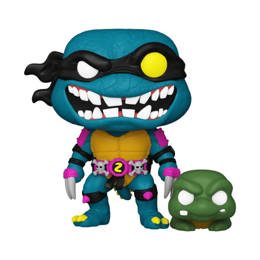 Boneco Funko Pop! As Tartarugas Ninja - Slash E Pré-mutado Slash 1558 - imagem 3