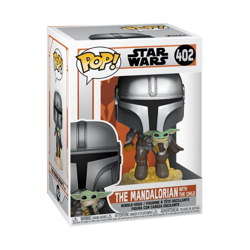 Boneco Funko Pop! Star Wars Mandalorian - Mandaloriano Com Jet Pack 402 - imagem 3