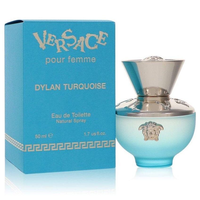 Perfume Feminino Versace Pour Femme Dylan Turquoise 50 Ml Eau De Toilette - imagem 2