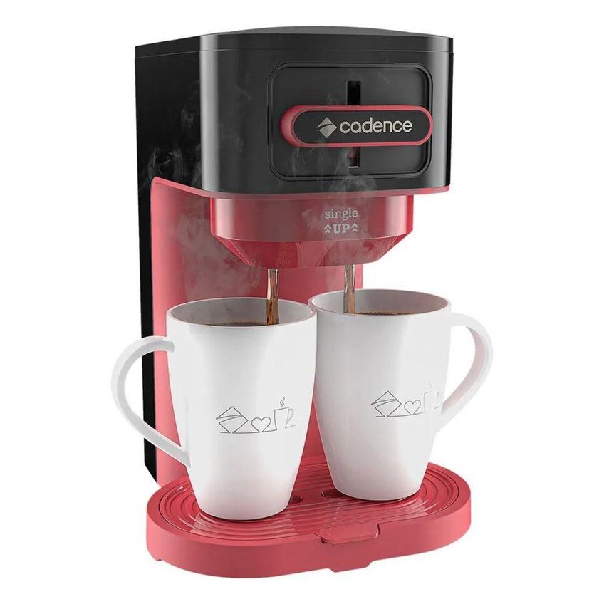 Cafeteira Elétrica Cadence Caf230 Preto E Vermelho 110v - imagem 3