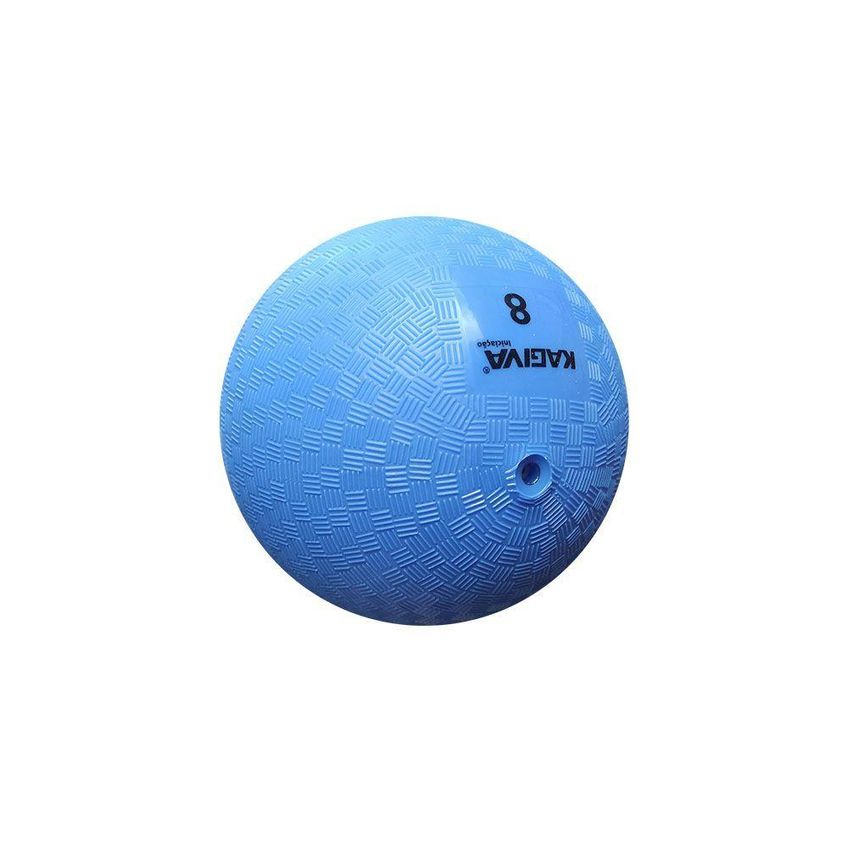 Bola De Iniciação N8 Para Queimada E Handebol Azul Kagiva 42cm - imagem 3