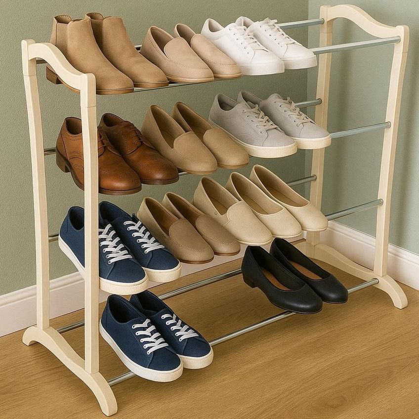 Sapateira Prateleira Organizadora Multiuso Desmontavel 12 Pares - imagem 3