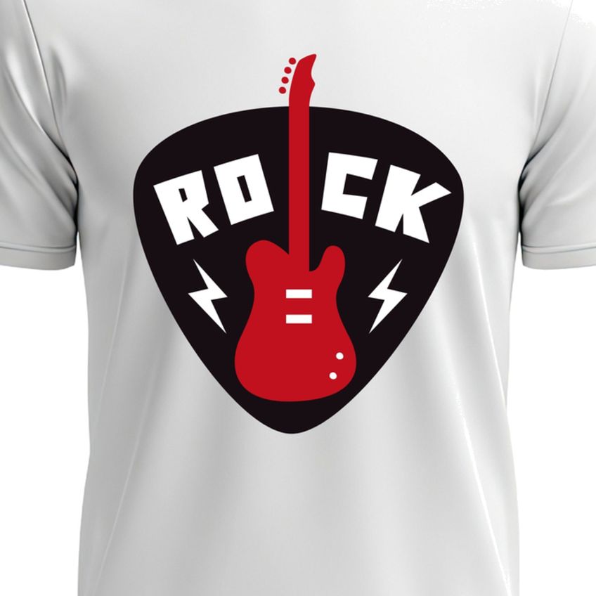 Camiseta Algodão Masculina Manga Curta Estampa Rock Leve Confortável Respirável Uso Diário - imagem 3