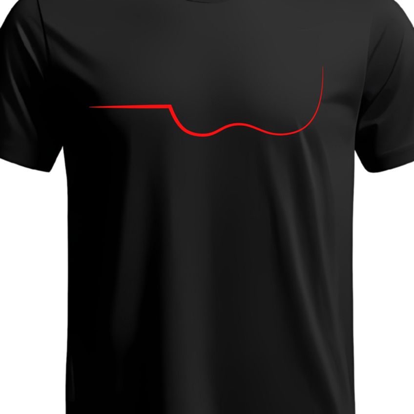 Camiseta Tecido Algodão Manga Curta Estampa Violão Leve Macia Casual Verão Uso Diário - imagem 3