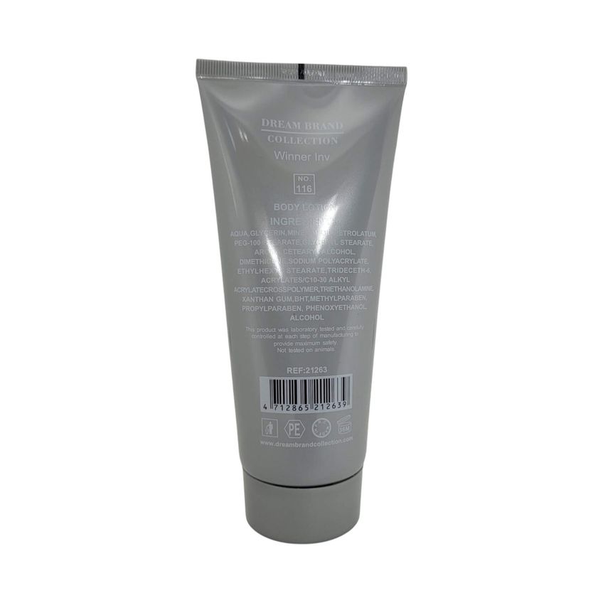 Loção Hidratante Creme Corporal Dream Brand Collection 116 Masculino 200ml - imagem 4