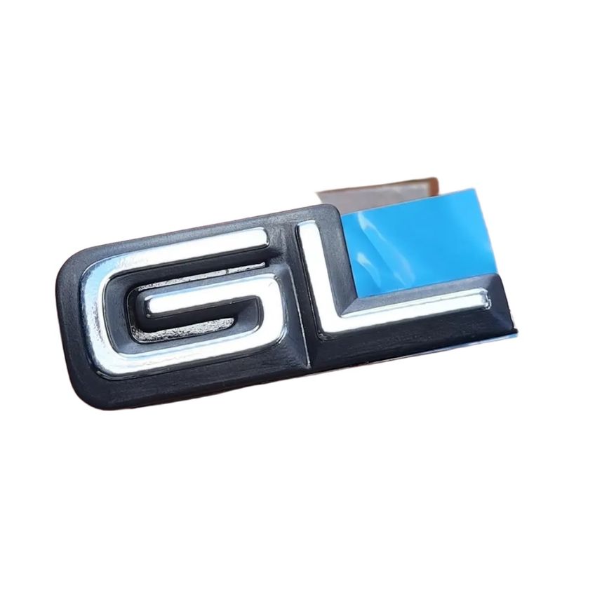GM 93267467 Emblema GL Cromado Paralama Omega Suprema 93/96 - imagem 3