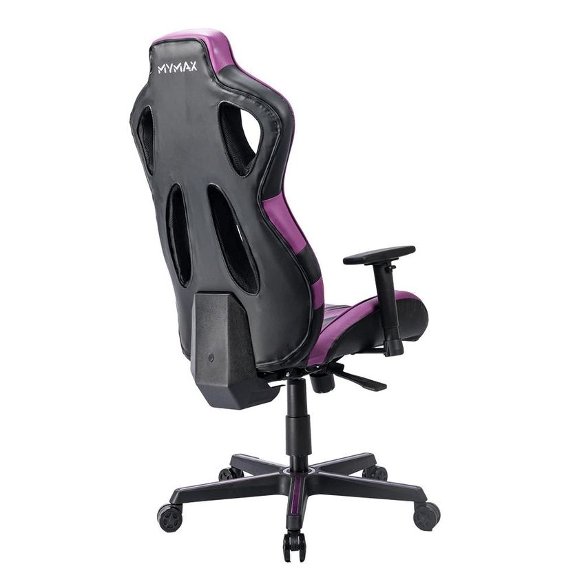 Cadeira Gamer Mx11 Draxen Giratória Preto E Roxo Até 150kg - imagem 4