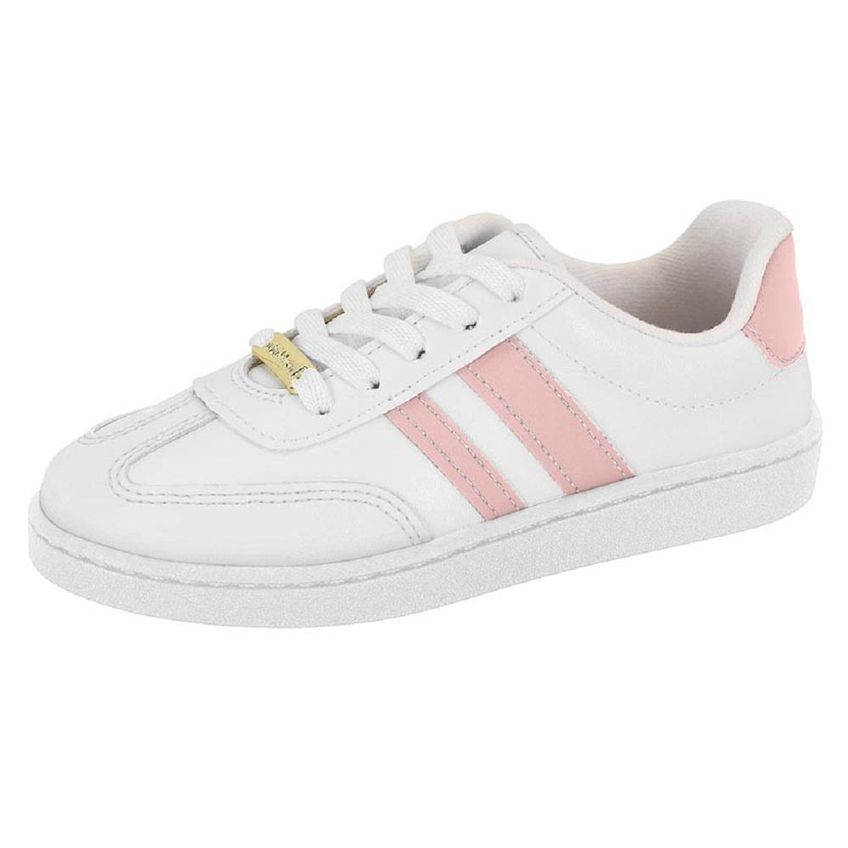 Tenis Molekinha Ref 2574.108.9569 Branco/rosa 031 - imagem 4