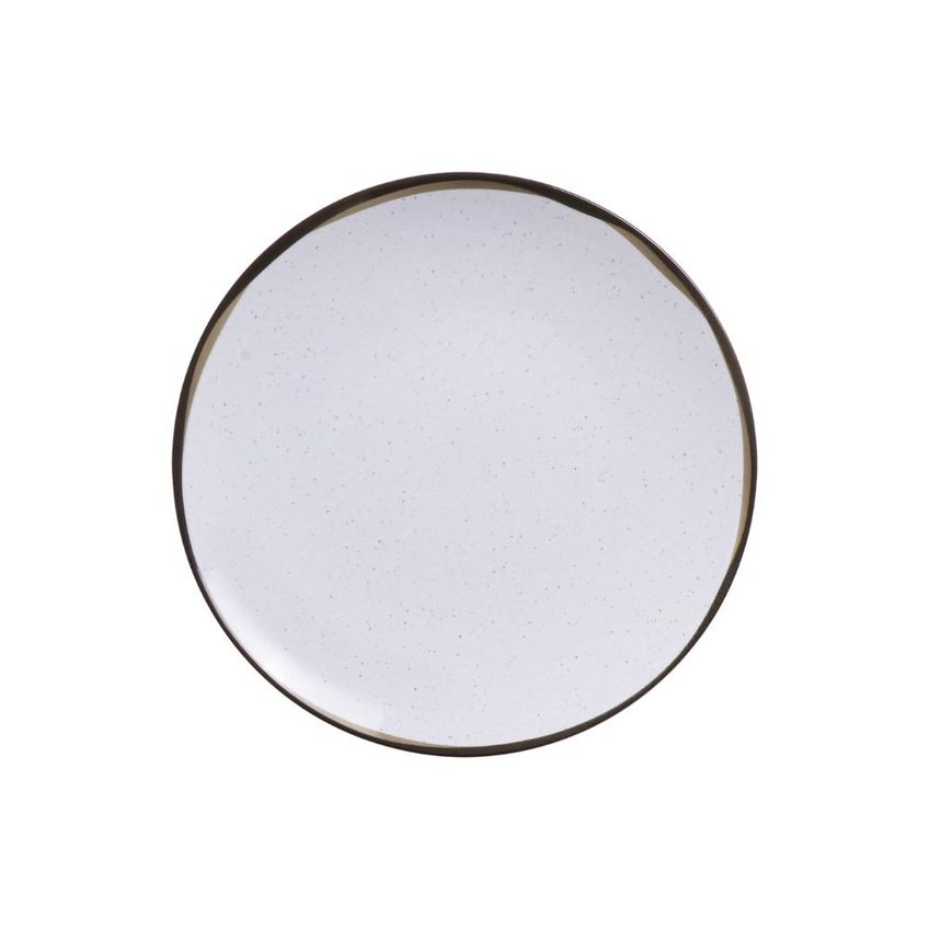 Jogo De Pratos Sobremesa 19cm Canyon 24 Peças Em Porcelana Decorada - Tramontina 96580133 - imagem 3