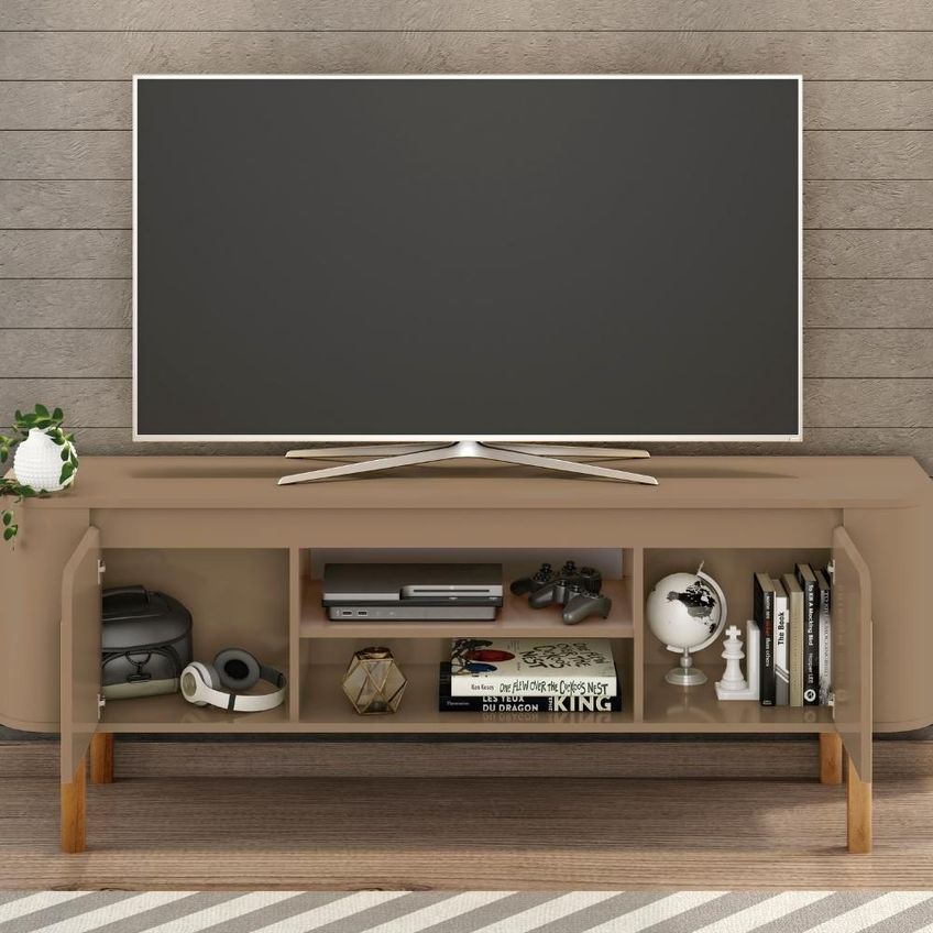 Rack Bancada TV 65 Pol 160 Cm Camburi Fendi Bechara - imagem 4