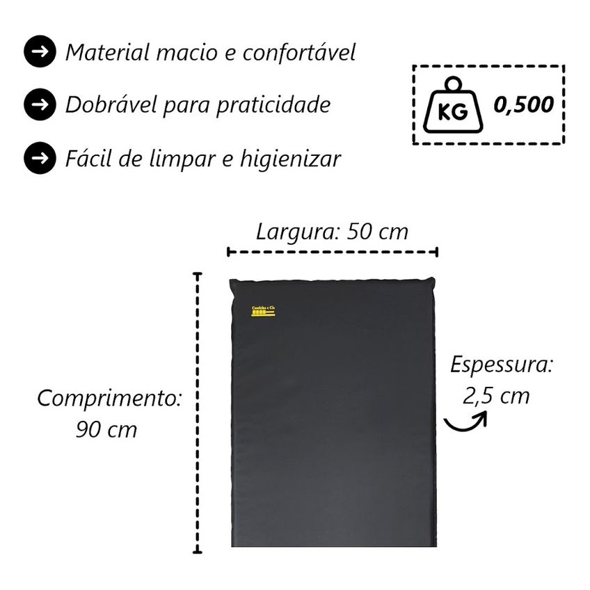 Kit Pernas E Glúteos Academia Colchonete Par Caneleira 2kg - imagem 3