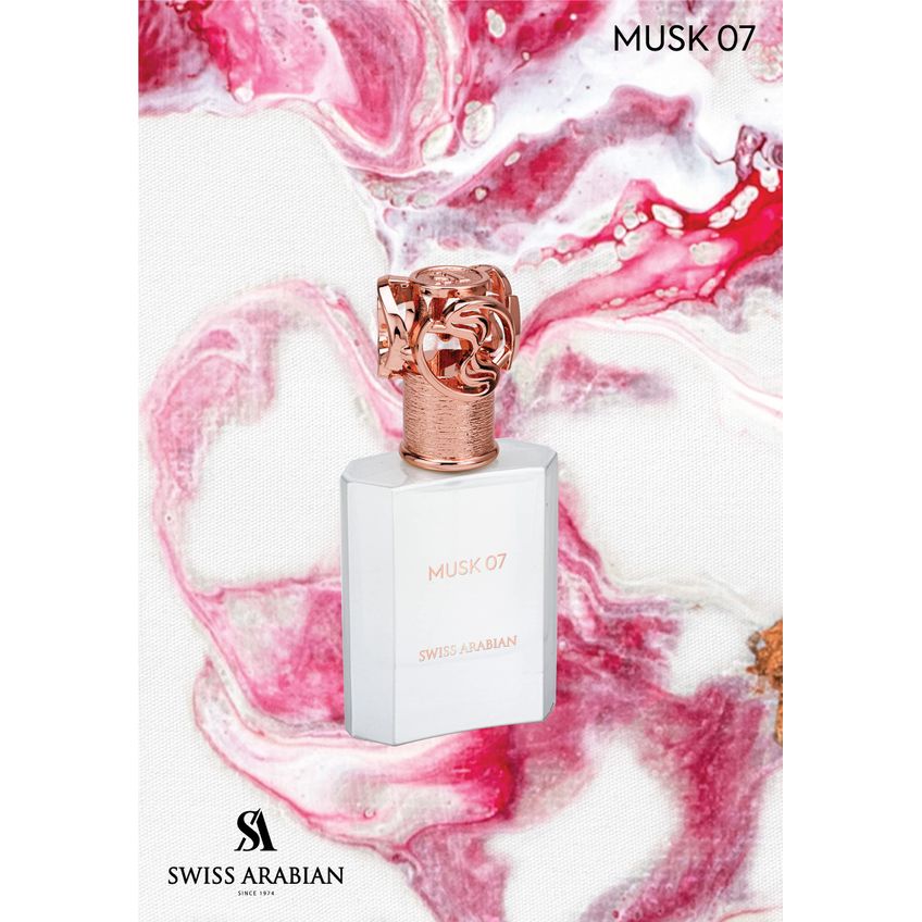 Perfume Swiss Arabian Musk 07 Eau De Parfum 50ml Para Mulheres - imagem 3