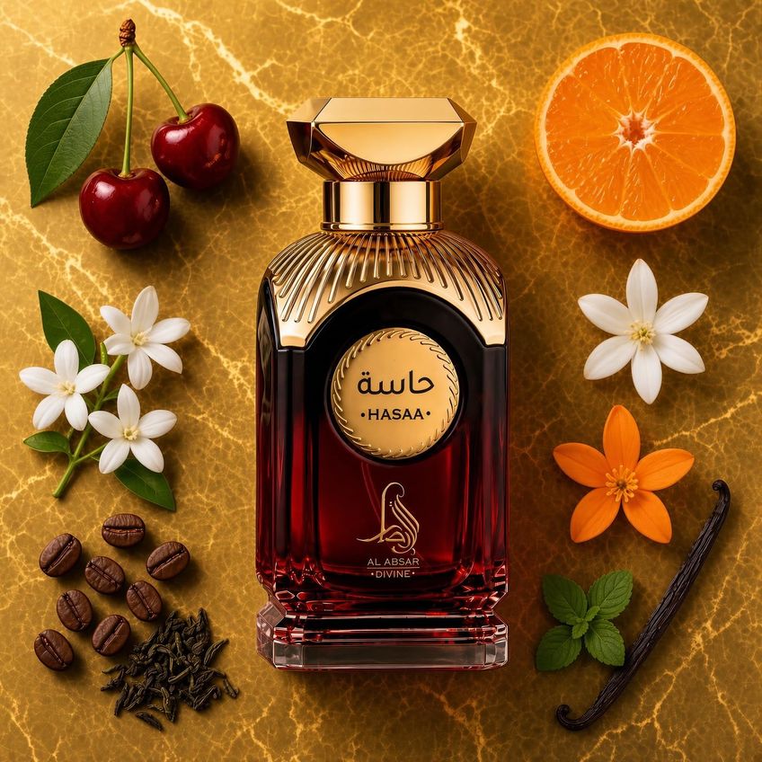 Eau De Parfum Al Absar 100 ml Unissex Hasaa - imagem 4