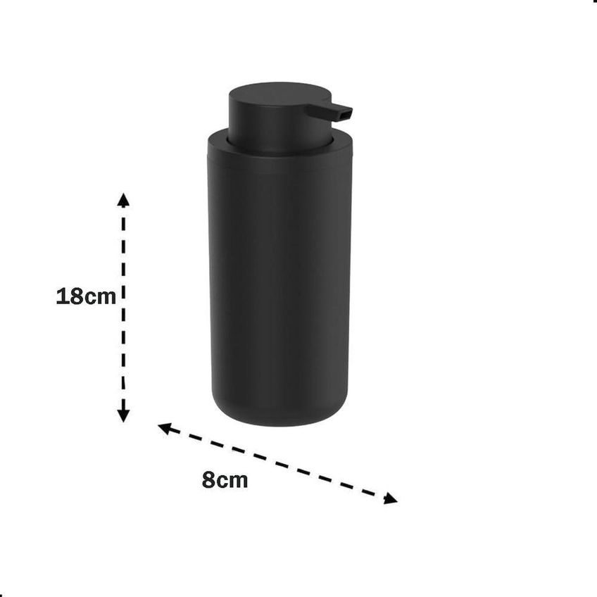 Dispenser De Parede Eleve 500ml Plástico Com Sistema Antivazamento Para Ambiente Residencial - imagem 4