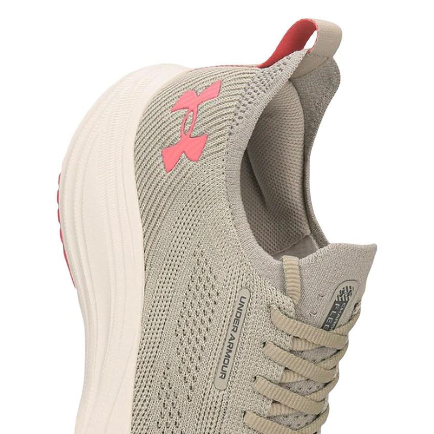 Tênis Under Armour Charged Fleek Bege/Rosa 36 - imagem 2