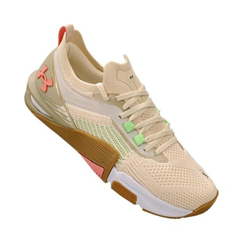 Tênis Under Armour Tribase Cross 2 SE Bege/Rosa 40 - imagem 3