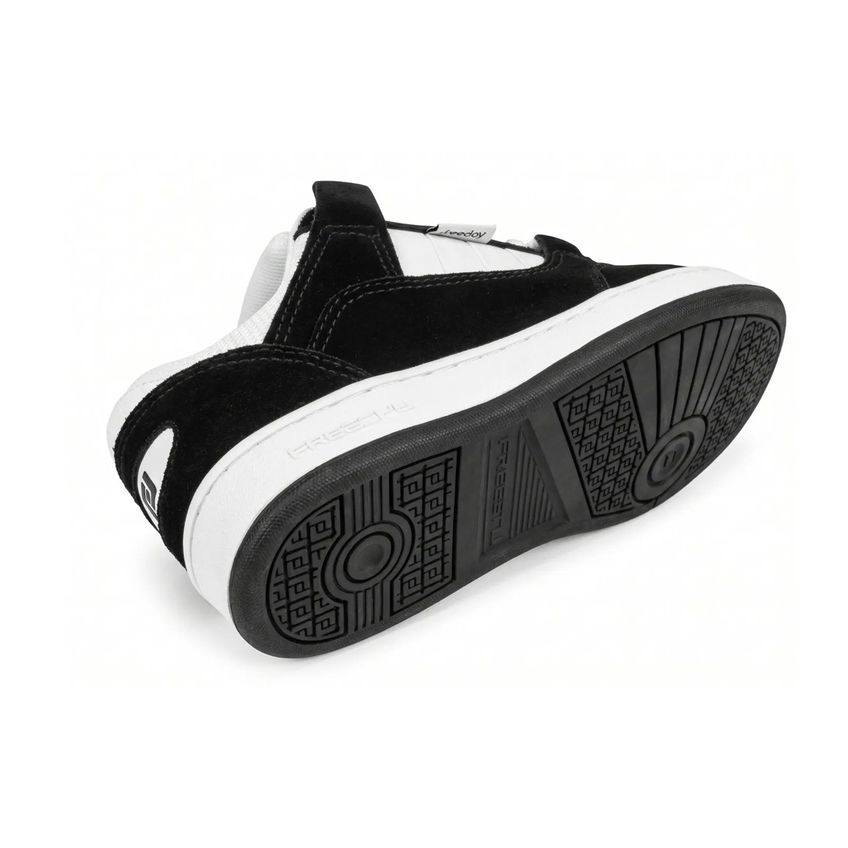 Tênis Freeday San Fr81002 Camurça - Preto-branco-preto - Preto - 39 - imagem 5