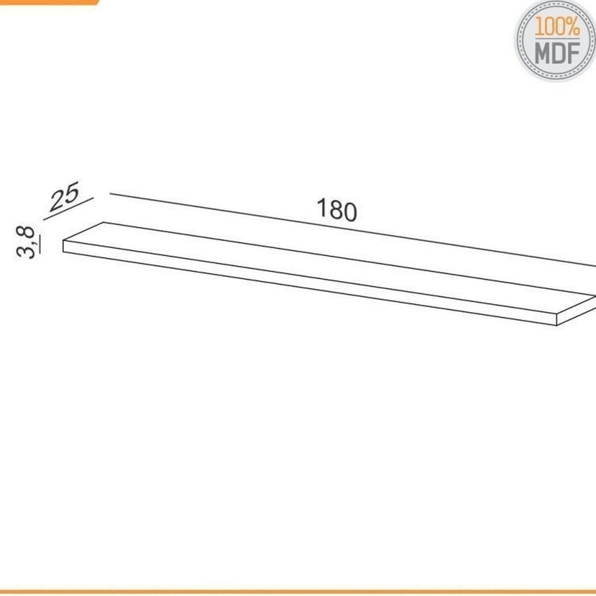 Painel Ripado Para TV 80 Polegadas 250cmx223,5cm 100% MDF Em Placa Com Prateleira Marrom Freijó/Madeirado - imagem 4