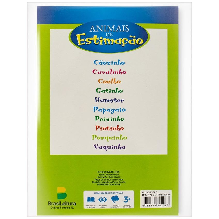 Kit Econômico 10 Livros Infantis - Animais De Estimação - imagem 3