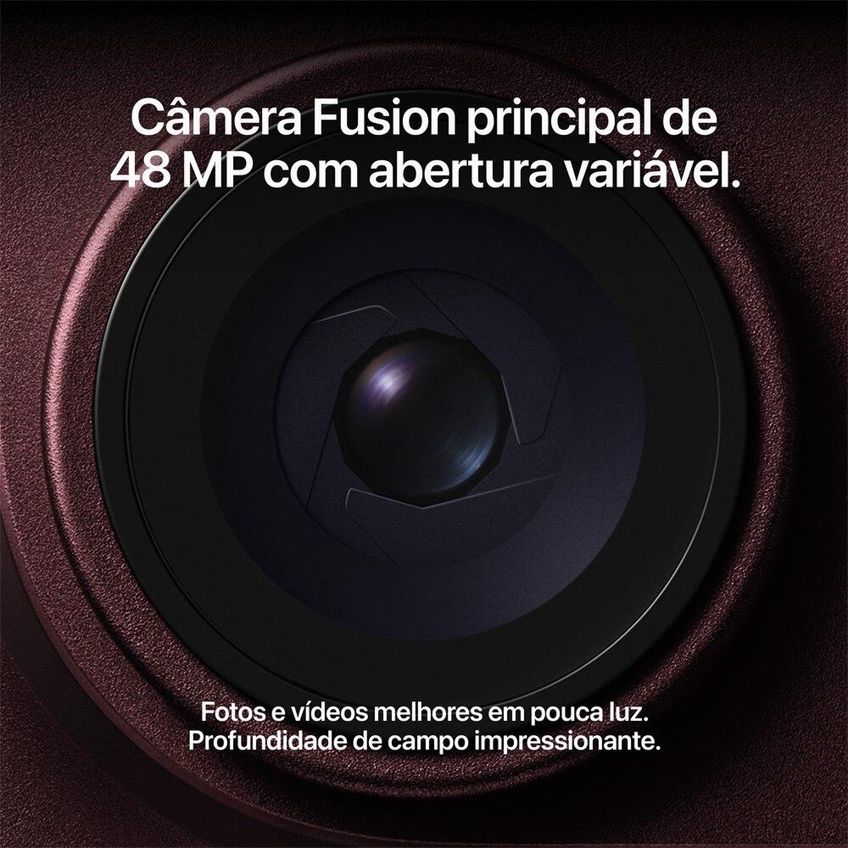 iPhone 18 Pro Apple Bordô, 256GB - Apple - imagem 3