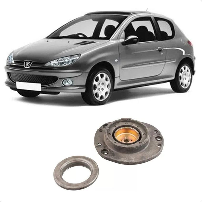 Coxim Amort Peugeot 206 1.4/1.6 1998 Ate 2010 207 1.4 2009 - imagem 4