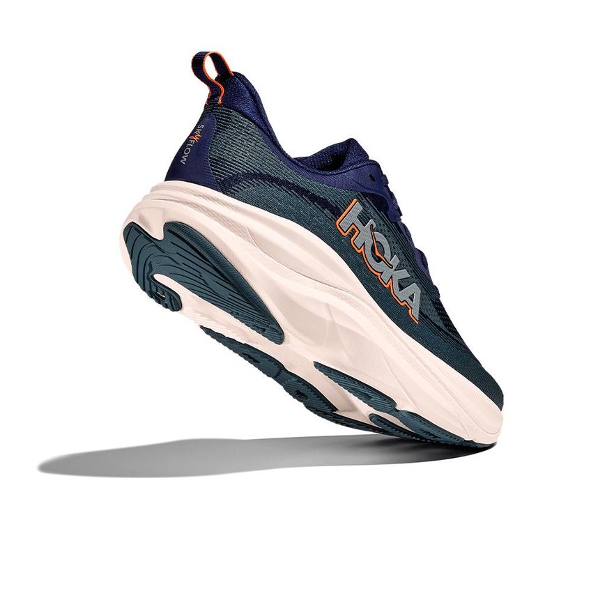 Tênis Hoka Skyflow Esportivo Azul/Branco 43 - imagem 4