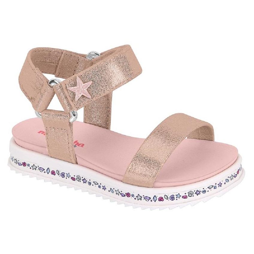 Sandalia Molekinha Ref 2724.418.18609 Rosa 022 - imagem 3
