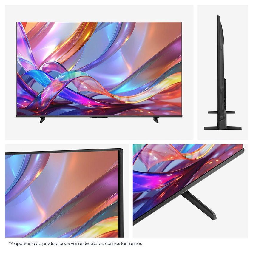 Smart TV Hisense 75" 4K QLED, Sistema Vidaa, Dolby Vision e Atmos e Modo Game - 75Q6QVV - imagem 4