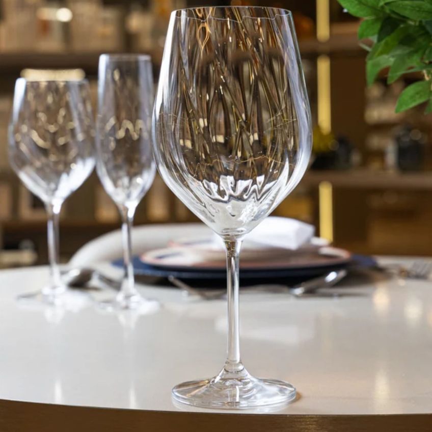 Wolff 6 Taças De Vinho Em Cristal Ecológico Optic 600ml Wolff - imagem 4