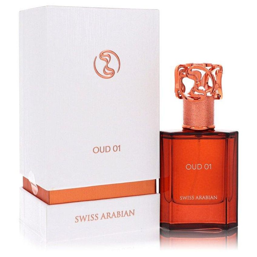 Perfume Masculino Swiss Arabian Oud 01 Swiss Arabian 50 Ml Eau De Parfum - imagem 2