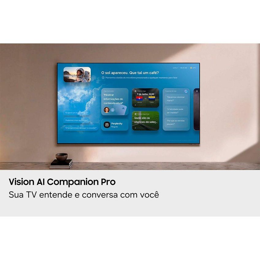 Samsung Vision Ai Tv 75" Neo Qled 4k Qn70h 2027 - imagem 5