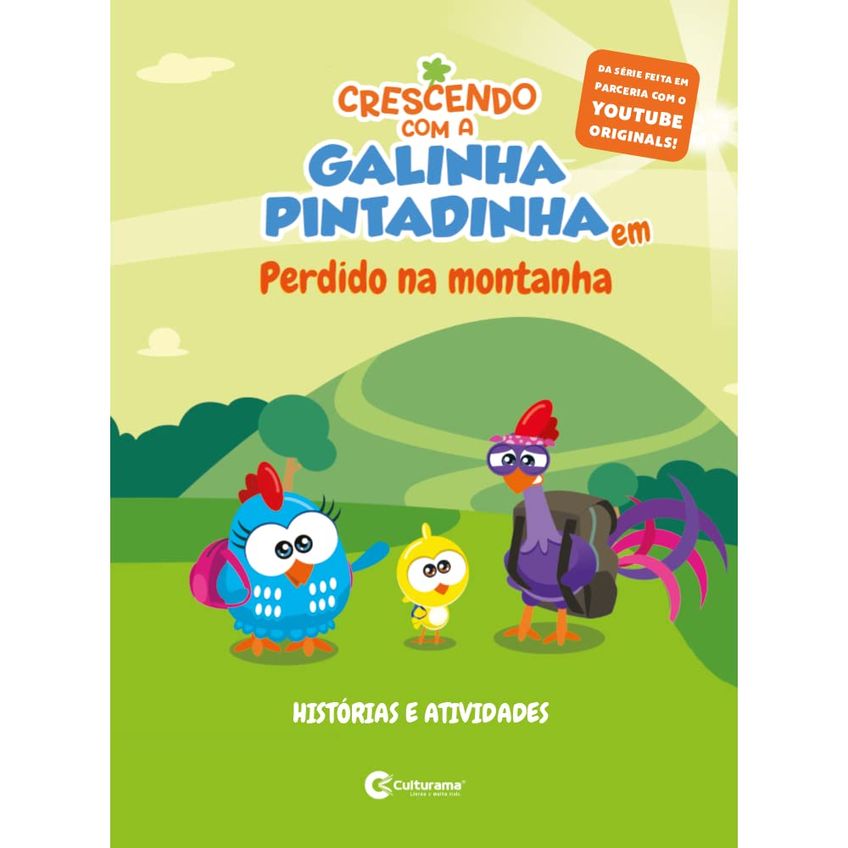 Livro Infantil - Crescendo Com A Galinha Pintadinha - Perdido Na Montanha - imagem 2