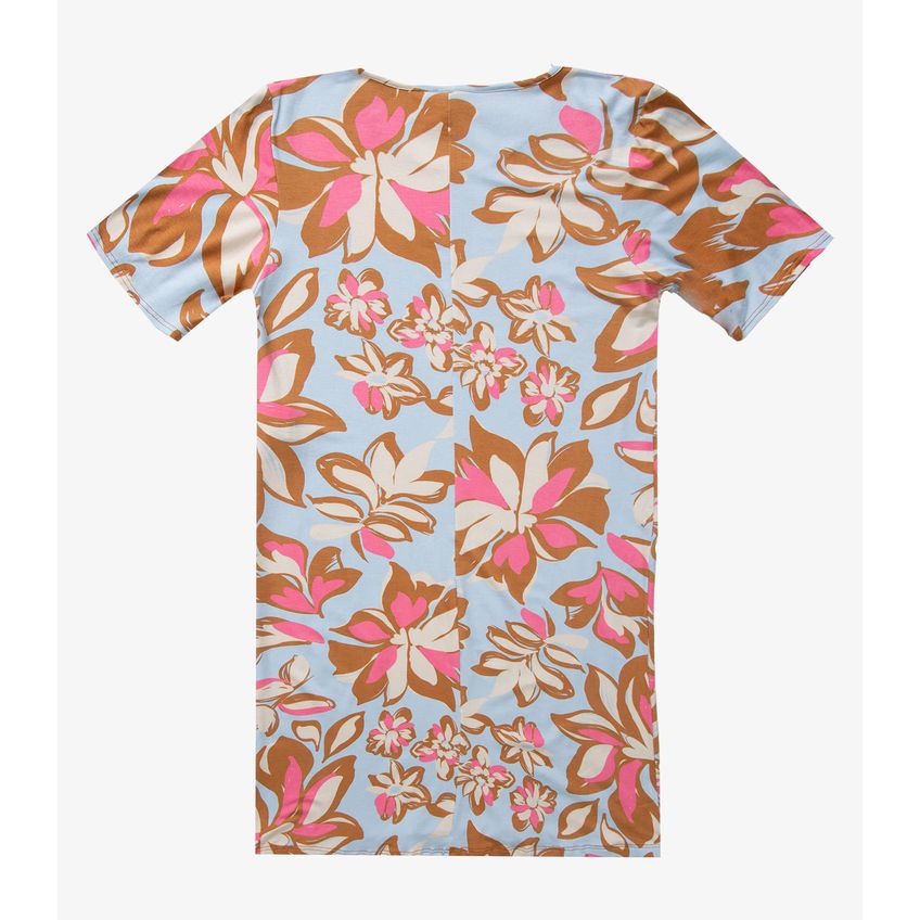 Vestido Feminino Estampado Select Azul G - imagem 5