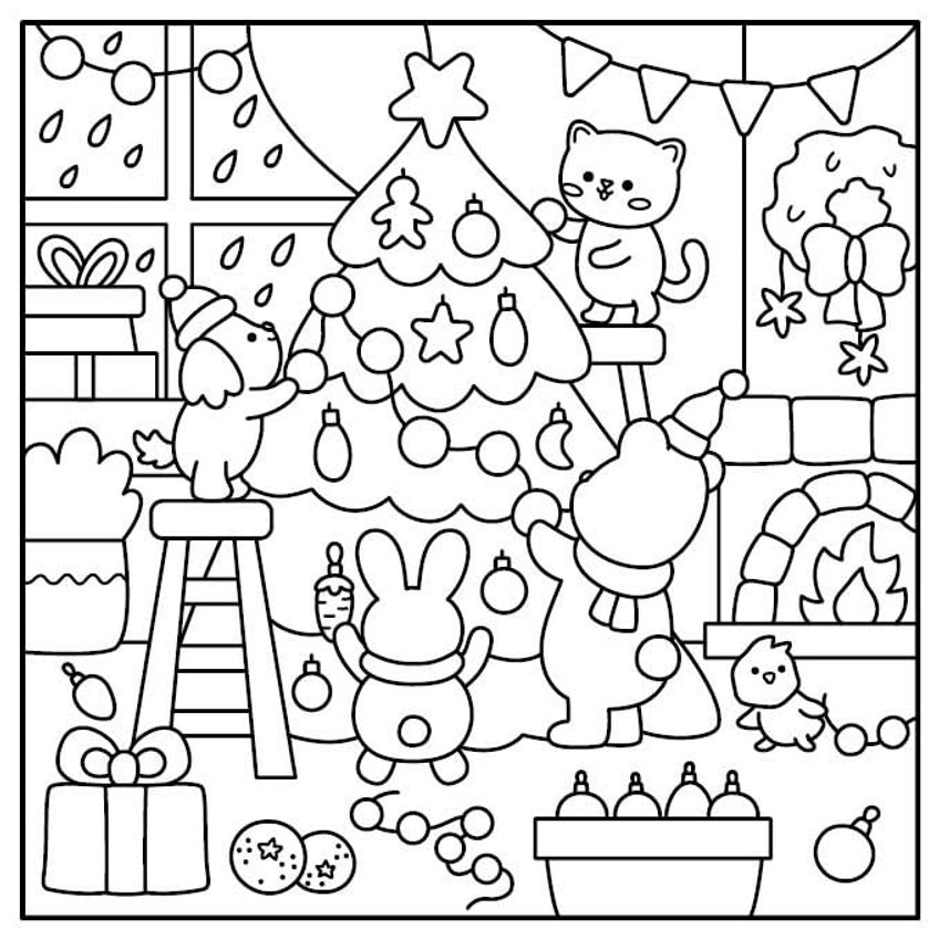 Livro De Colorir Infantil - Cozy Time - imagem 2
