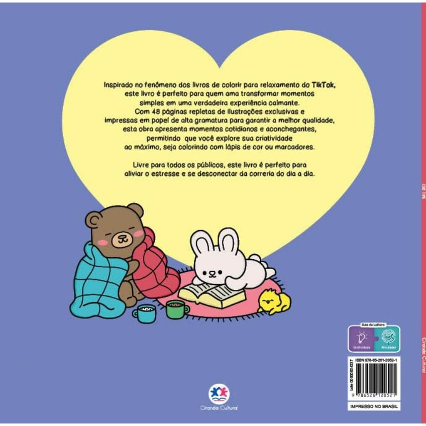 Livro De Colorir Infantil - Cozy Time - imagem 3