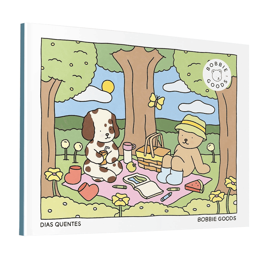 Livro de Colorir Oficial Bobbie Goods - Dias Quentes (Spring Summer) - imagem 3