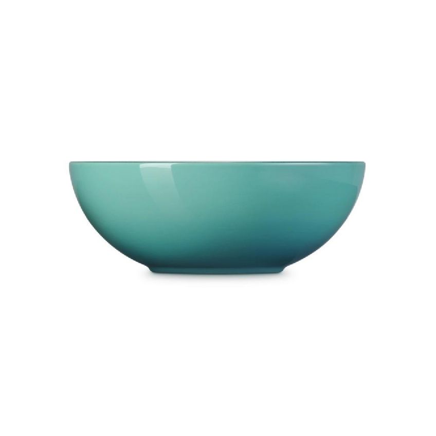 Bowl De Servir Le Creuset Vancouver 24cm Em Cerâmica Bleu Riviera 70120240990001 - imagem 3