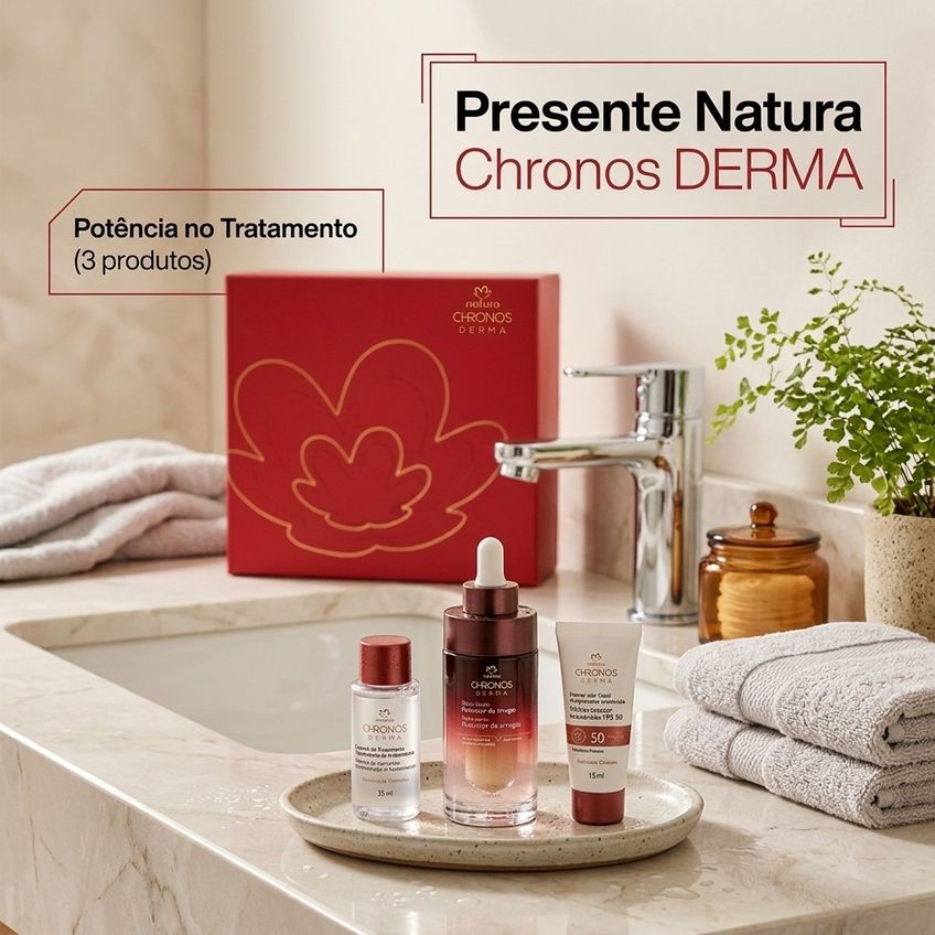 Presente Chronos Potência No Tratamento Antissinais 3 Itens - imagem 3