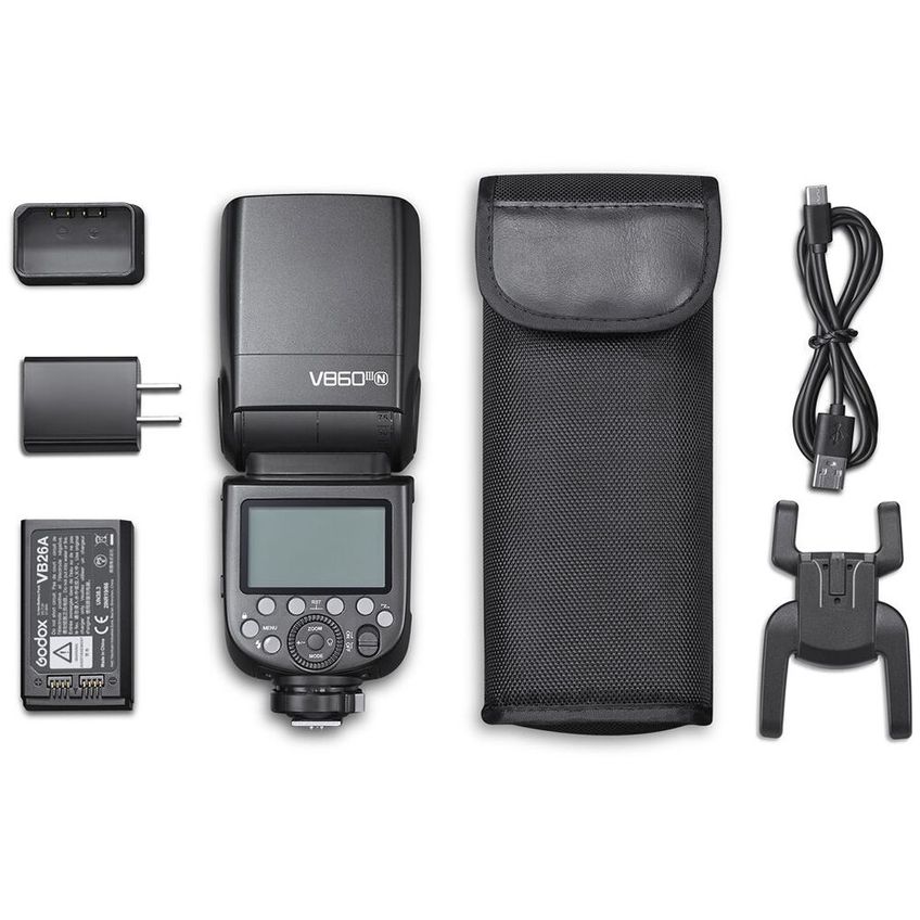 Flash Godox V860iii Para Nikon - Preto - imagem 3
