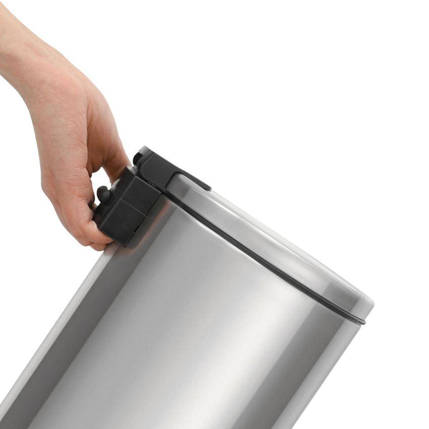 Lixeira Com Pedal Loop Em Aço Inox Polido 20 L Tramontina - imagem 5