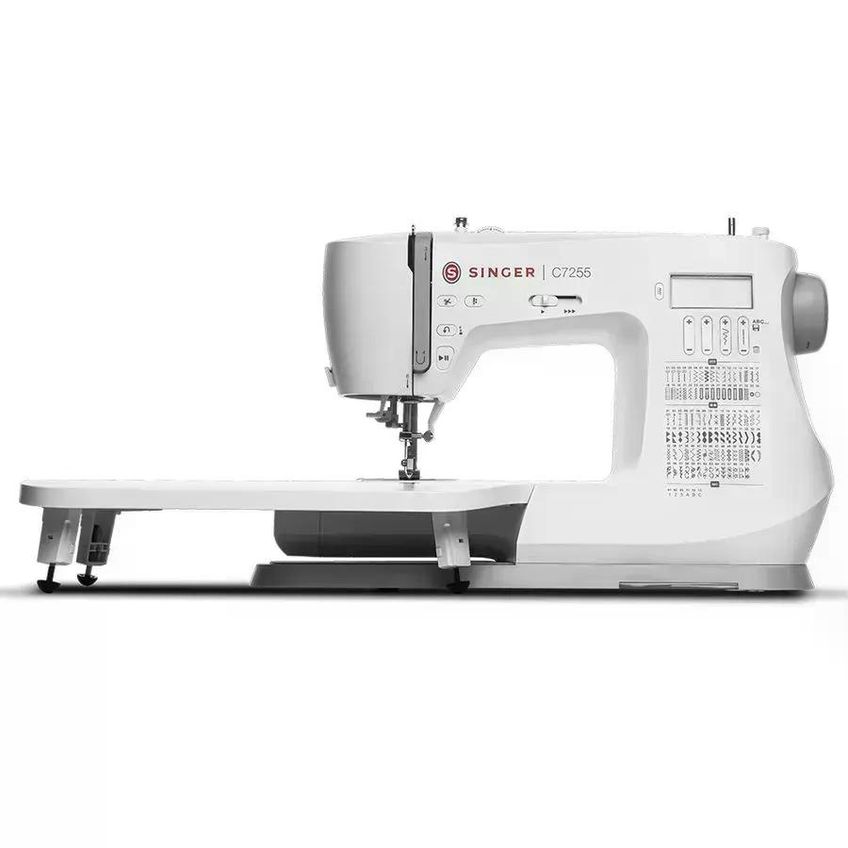 Kit Máquina De Costura C7255 + Tesoura 8" Tecido E Tesoura Multiuso Rosa Bivolt - imagem 3