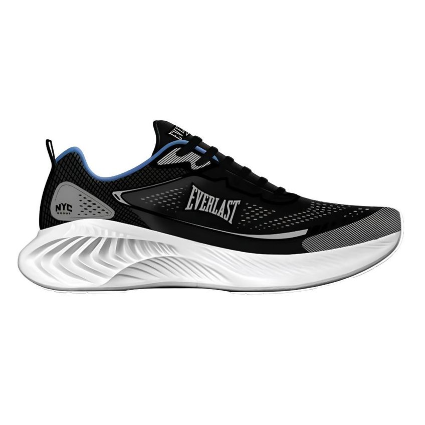 Tênis Everlast Atena Esportivo Preto/Azul 39 - imagem 3