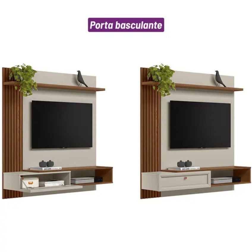 Painel 810006063-205859 Para TV Até 55 1 Porta Basculante Alvorada Linea Brasil - imagem 5