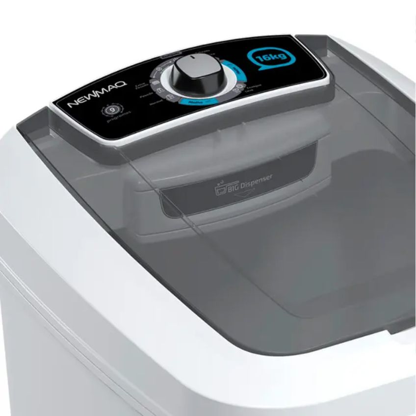Tanquinho Newmaq 16kg Semiautomático 400w Big Batedor - imagem 4