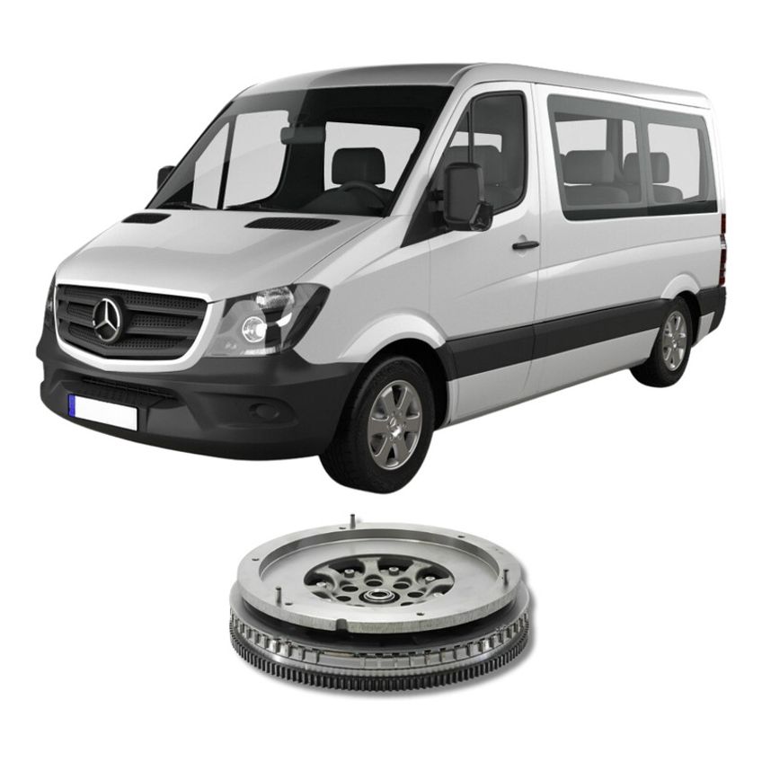 Volante Motor Mb Sprinter 415 515 Cdi Om651 2012 Ate 2018 P - imagem 5