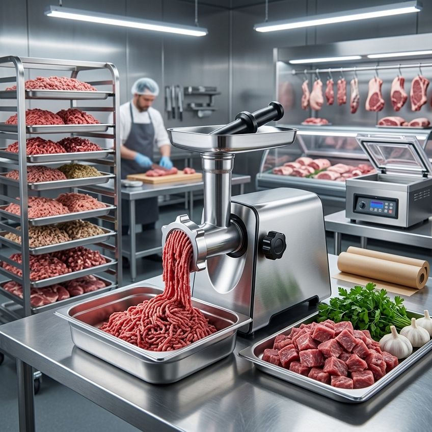 Máquina Elétrica De Moer Carne Kibe E Linguiça 3000w 110v - imagem 4