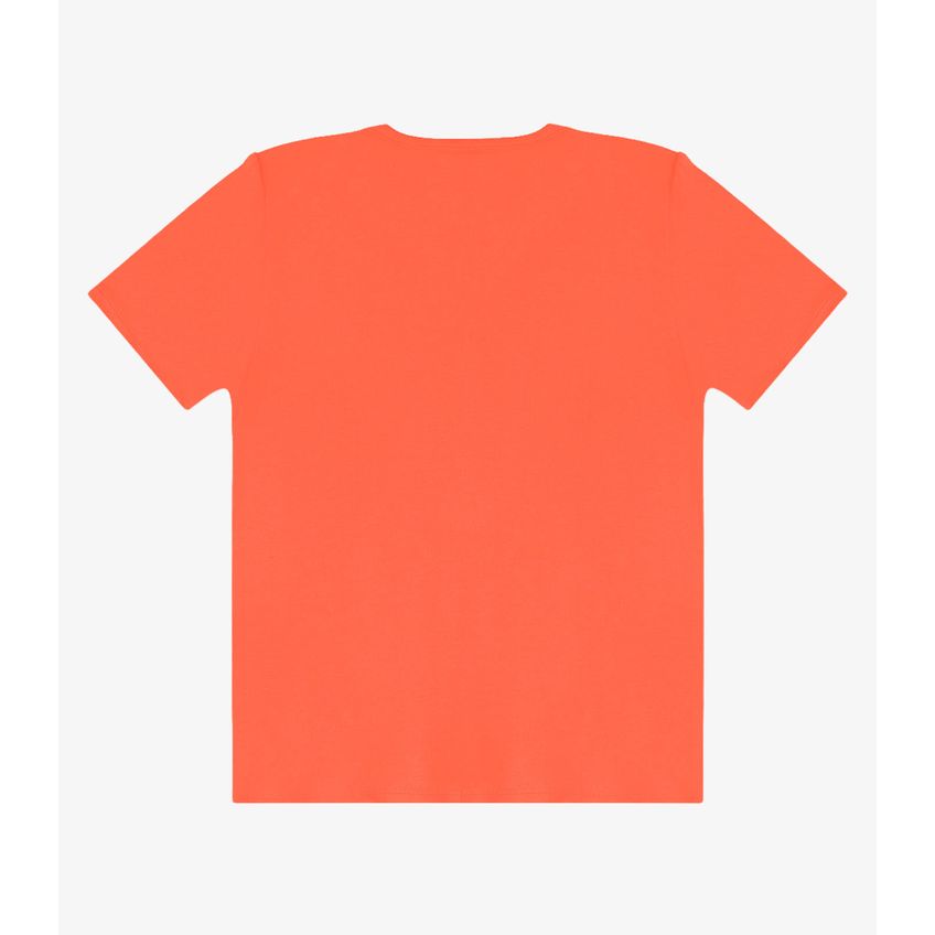 Blusa Feminina Molecotton Com Estampa Infinita Cor Laranja P - imagem 5