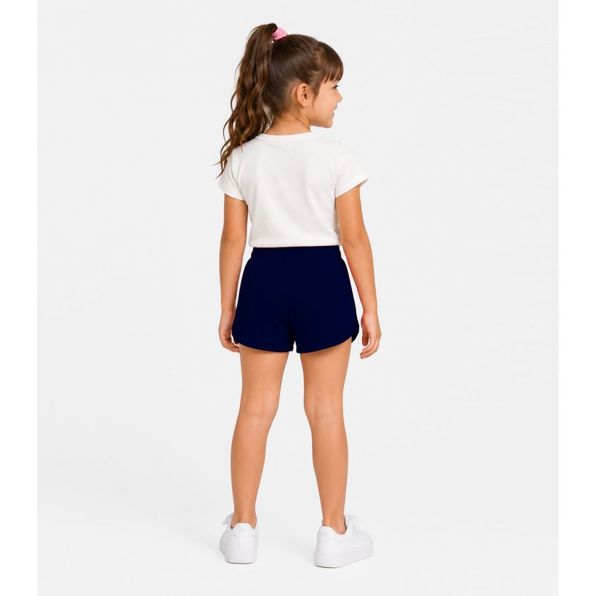 Shorts Infantil Menina Rovi Kids Azul 6 - imagem 3