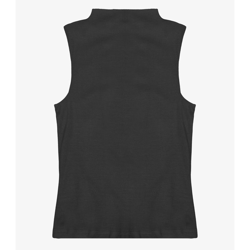 Blusa Feminina Com Gola Infinita Cor Preto G - imagem 5