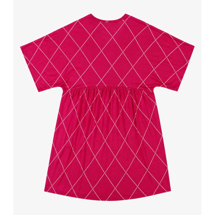 Vestido Feminino Com Decote Em V Infinita Cor Rosa M - imagem 5